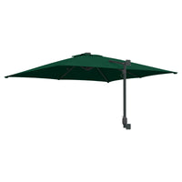 Ombrello da giardino Verde 248.5 x 247.5 x 160 cm Tessuto 42003252