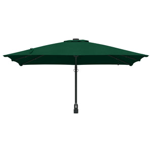 Ombrello da giardino Verde 248.5 x 247.5 x 160 cm Tessuto 42003252