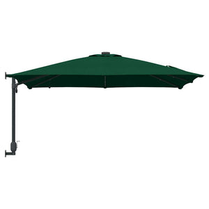 vidaXL Ombrello da giardino Verde 248.5 x 247.5 x 160 cm Tessuto
