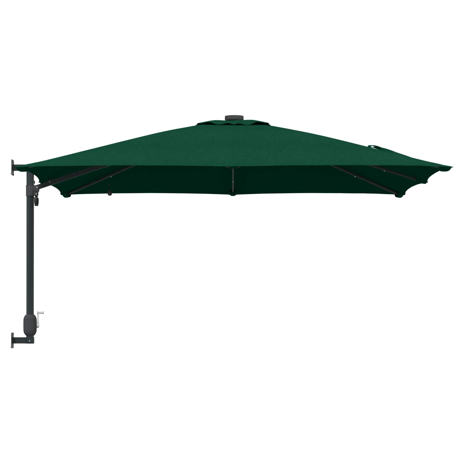 Ombrello da giardino Verde 248.5 x 247.5 x 160 cm Tessuto 42003252