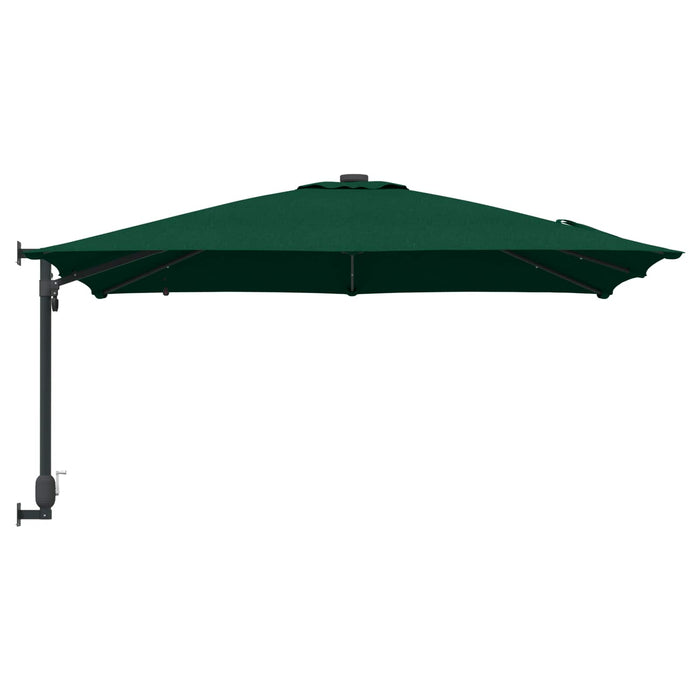 Ombrello da giardino Verde 248.5 x 247.5 x 160 cm Tessuto 42003252