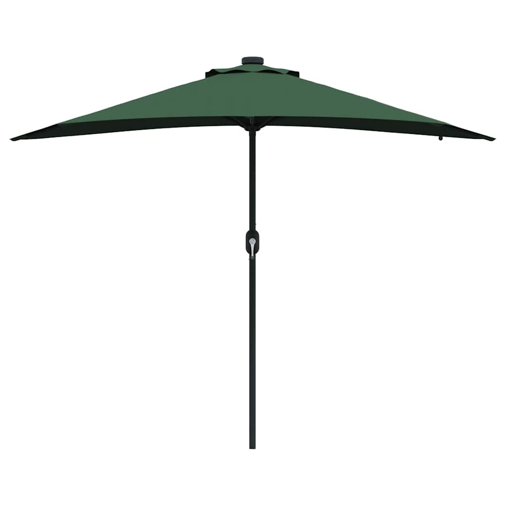 Ombrello da giardino Verde 294 x 150 x 223 cm Tessuto 42003260