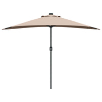 Ombrello da giardino Talpa 294 x 150 x 224 cm Tessuto 42003270