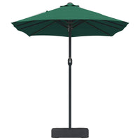 Ombrello da giardino Verde 385 x 209 x 244 cm Tessuto 42003284