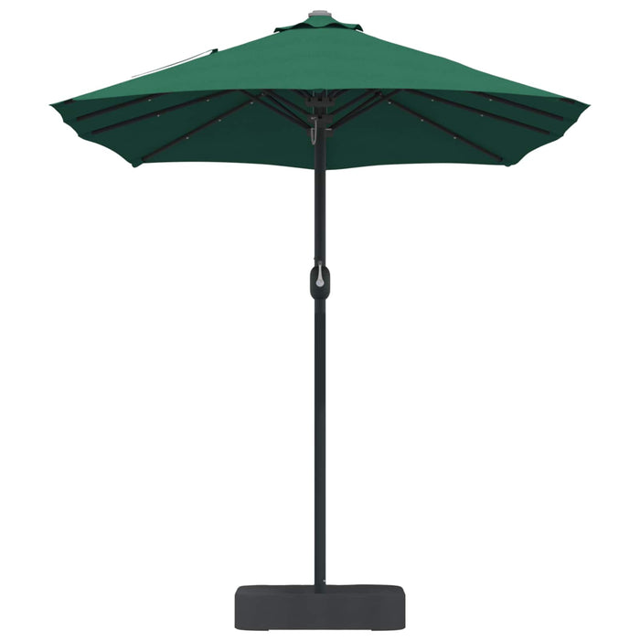 Ombrello da giardino Verde 385 x 209 x 244 cm Tessuto 42003284