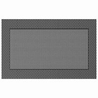 Tappeto da esterno ARAKIL Nero e grigio 250 x 400 cm PP 42003456