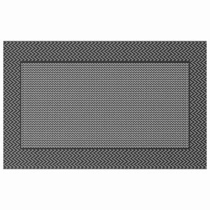 Tappeto da esterno ARAKIL Nero e grigio 250 x 400 cm PP 42003456