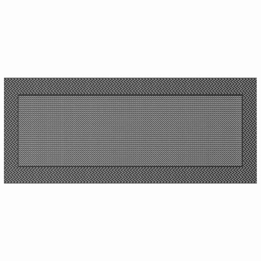 Tappeto da esterno ARAKIL Nero e grigio 250 x 600 cm PP 42003458