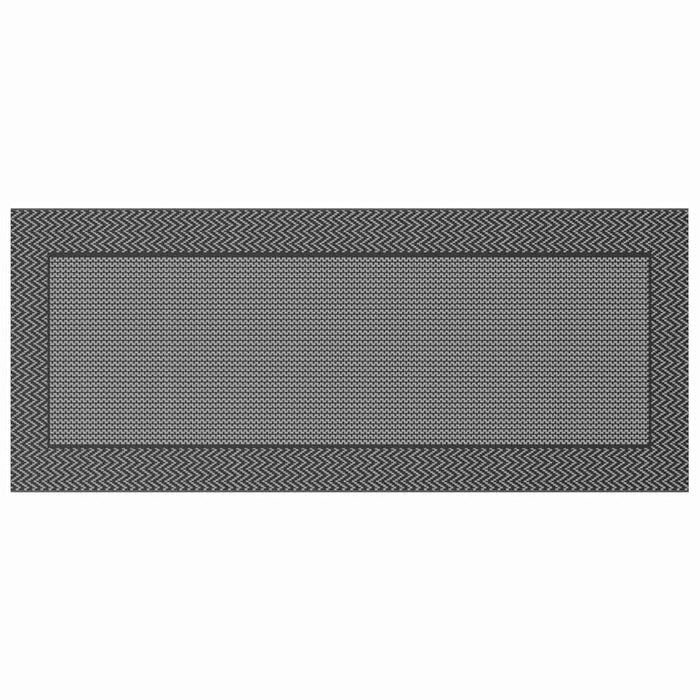 Tappeto da esterno ARAKIL Nero e grigio 250 x 600 cm PP 42003458