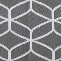 Tappeto da esterno ARAKIL Grigio e bianco 250 x 500 cm PP 42003470