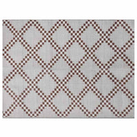Tappeto da esterno ARAKIL Marrone e bianco 300 x 400 cm PP 42003482