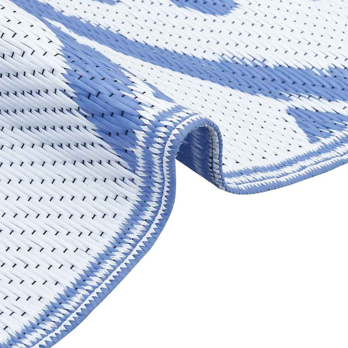 Tappeto da esterno ARAKIL Azzurro 300 x 400 cm PP 42003500