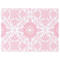 Tappeto da esterno ARAKIL Rosa 300 x 400 cm PP 42003507