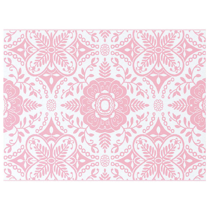 Tappeto da esterno ARAKIL Rosa 300 x 400 cm PP 42003507