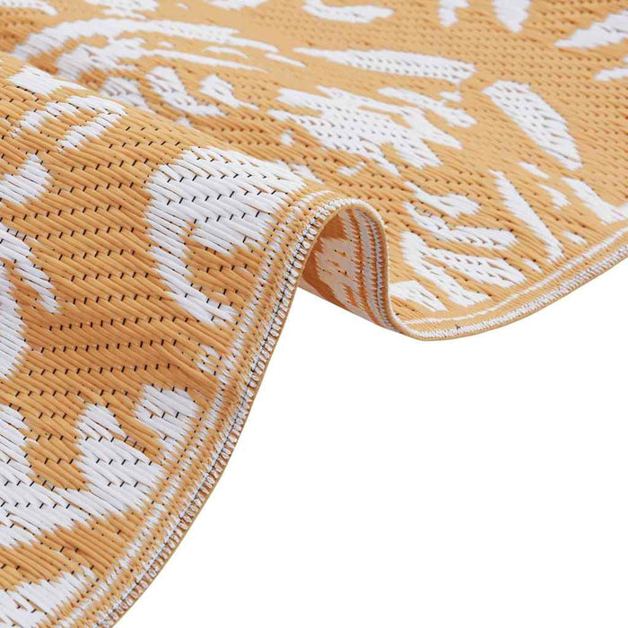 Tappeto da esterno ARAKIL Arancione e bianco 300 x 400 cm PP 42003514