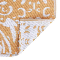 Tappeto da esterno ARAKIL Arancione e bianco 300 x 400 cm PP 42003514