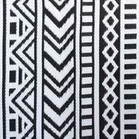 Tappeto da esterno ARAKIL Nero e bianco 300 x 400 cm PP 42003527