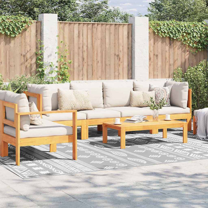 Tappeto da esterno ARAKIL Grigio 300 x 400 cm PP 42003546