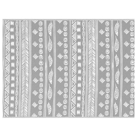 Tappeto da esterno ARAKIL Grigio 300 x 400 cm PP 42003546