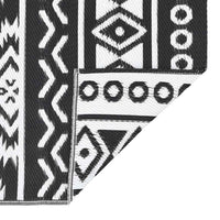 Tappeto da esterno ARAKIL motivo nero 300 x 400 cm PP 42003553