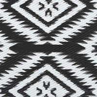 Tappeto da esterno ARAKIL motivo nero 300 x 400 cm PP 42003553