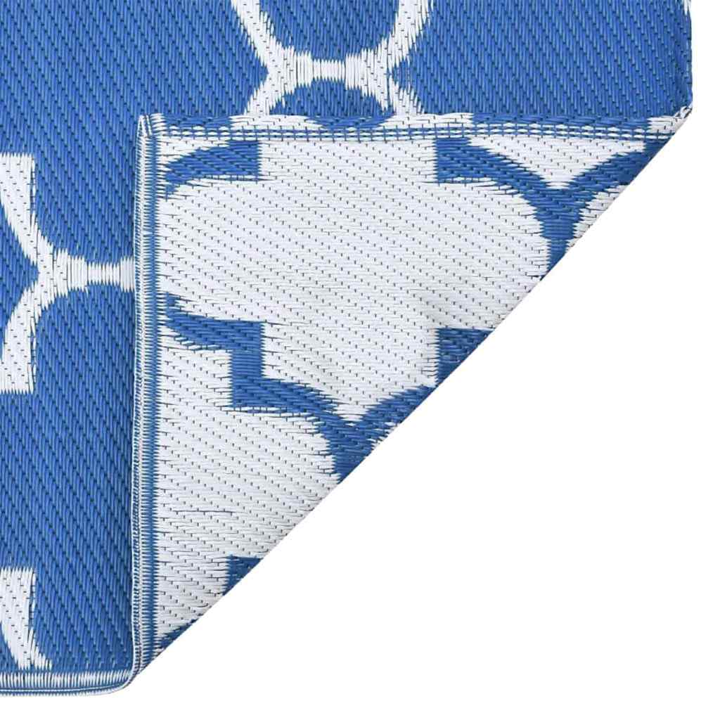 Tappeto da esterno ARAKIL Blu 300 x 400 cm PP 42003560