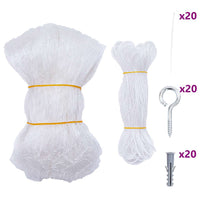 Rete per Gatti Trasparente 4x3 m in Nylon