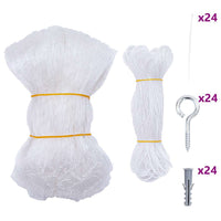 Rete per Gatti Trasparente 12x3 m in Nylon 42003058