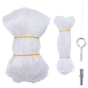 Rete per Gatti Trasparente 12x3 m in Nylon 42003058