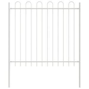 Recinzione per Giardino Bianco 3.4 x 1.5 m 3334047