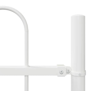 Recinzione per Giardino Bianco 8.5 x 0.8 m 3334104