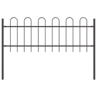 Recinzione per Giardino Grigio 13.6 x 0.6 m 3334153