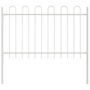 Recinzione per Giardino Bianco 13.6 x 0.8 m 3334164