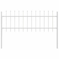 Recinzione per Giardino Bianco 15.3 x 0.6 m 3334178