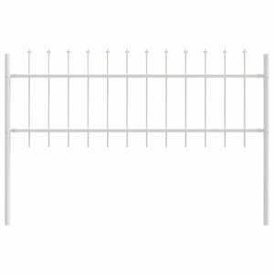 Recinzione per Giardino Bianco 15.3 x 0.6 m 3334178