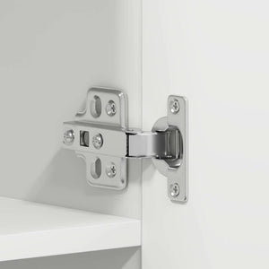 Mobile per scarpe Bianco 80 x 35.5 x 180 cm Legno multistrato 3333836