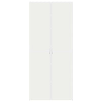 Mobile per scarpe Bianco 80 x 35.5 x 180 cm Legno multistrato 3333836