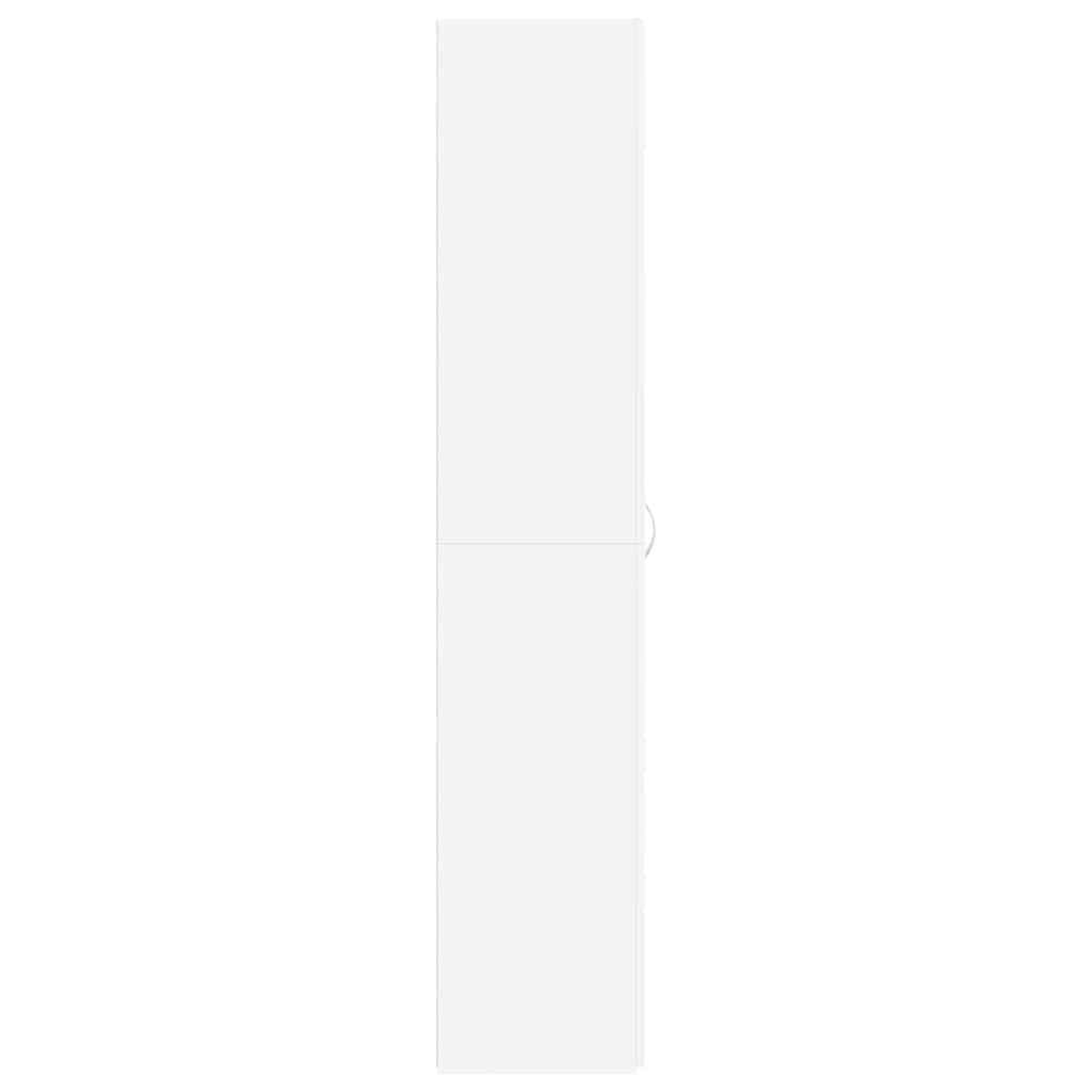 Mobile per scarpe Bianco 80 x 35.5 x 180 cm Legno multistrato 3333836