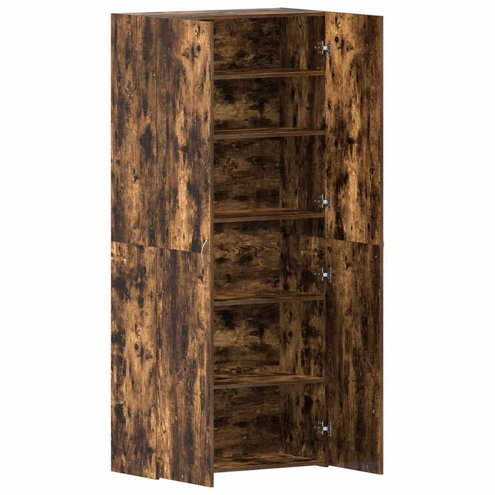 Mobile per scarpe con porta Multicolore 80 x 35.5 x 180 cm 3333840