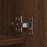 Mobile per scarpe Marrone 80 x 35.5 x 180 cm Legno multistrato 3333842