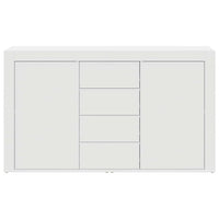 Credenza con cassetto Bianco 120 x 36 x 69 cm Legno multistrato 3333856