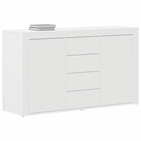 Credenza con cassetto Bianco 120 x 36 x 69 cm Legno multistrato 3333856