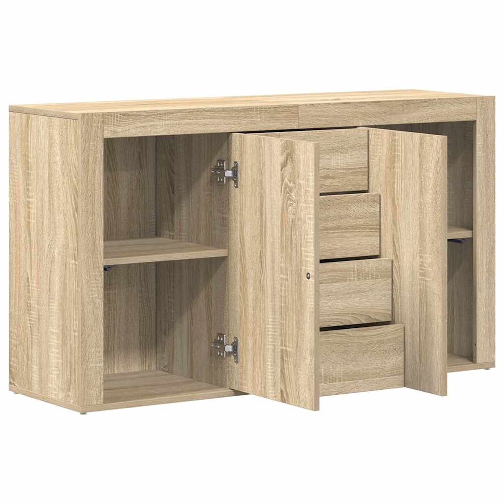 Credenza rovere sonoma 120 x 36 x 69 cm Legno multistrato 3333858