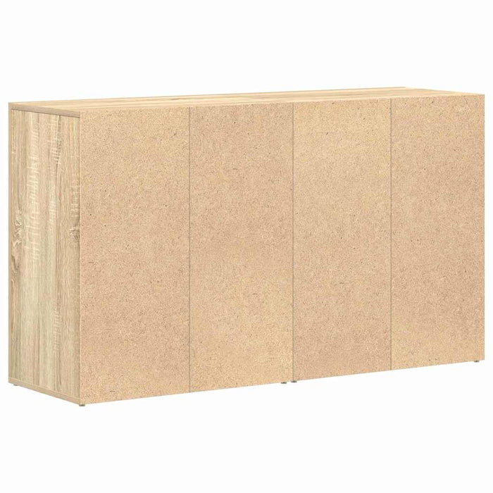 Credenza rovere sonoma 120 x 36 x 69 cm Legno multistrato 3333858