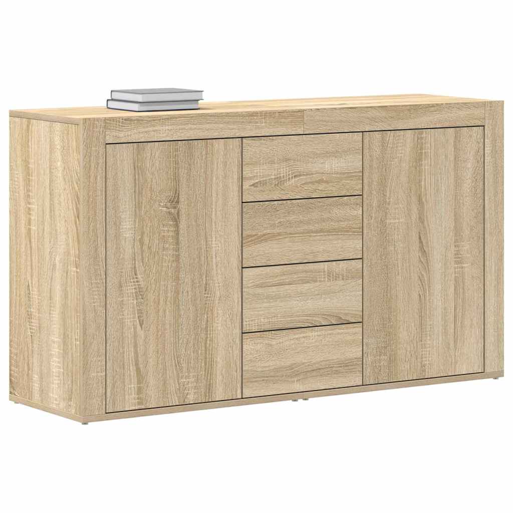 Credenza rovere sonoma 120 x 36 x 69 cm Legno multistrato 3333858