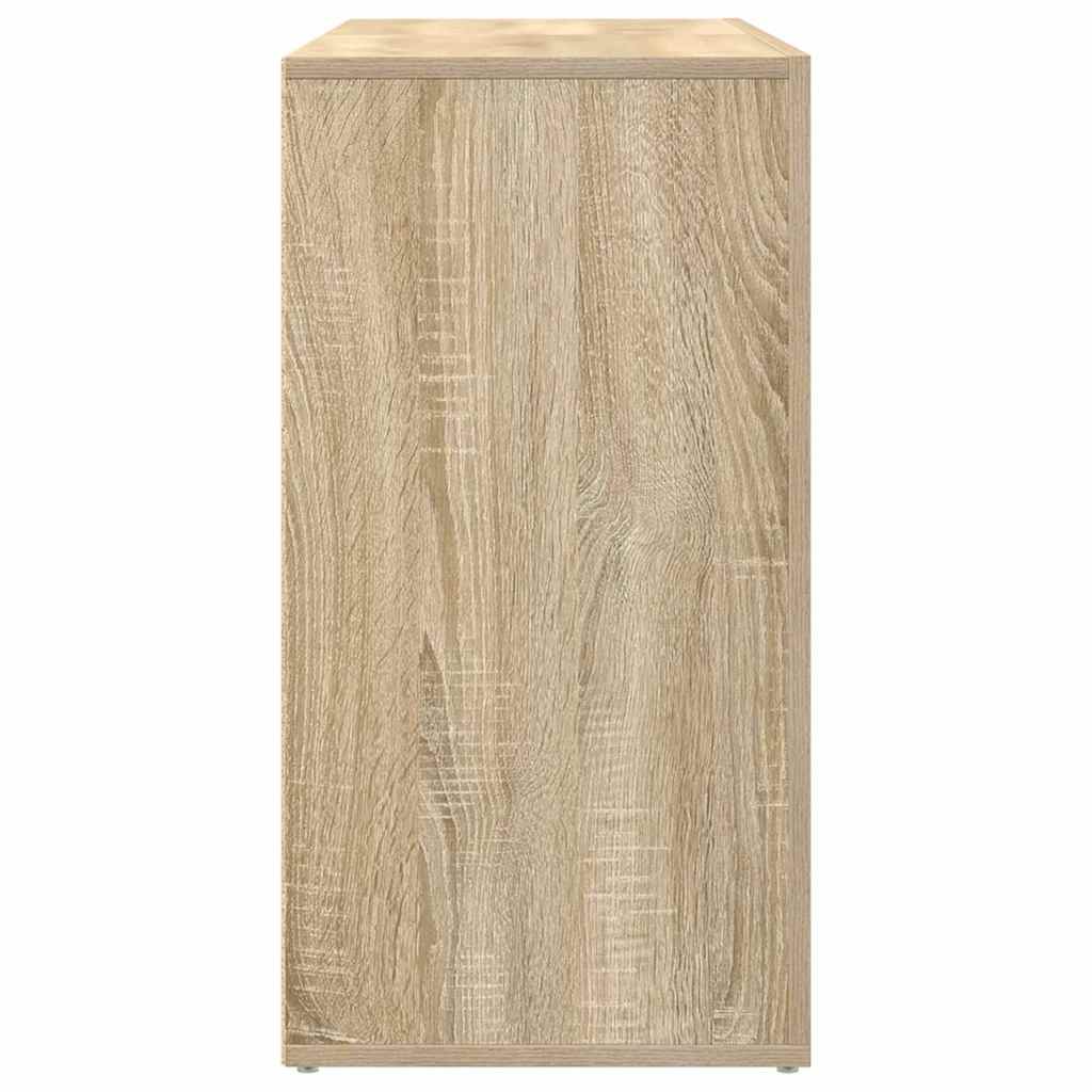 Credenza rovere sonoma 120 x 36 x 69 cm Legno multistrato 3333858