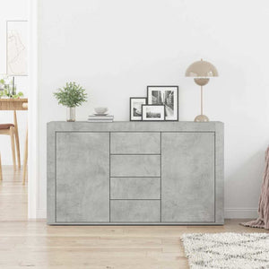 Credenza Grigio cemento 120 x 36 x 69 cm Legno multistrato 3333859