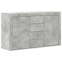 Credenza Grigio cemento 120 x 36 x 69 cm Legno multistrato 3333859