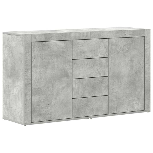 Credenza Grigio cemento 120 x 36 x 69 cm Legno multistrato 3333859
