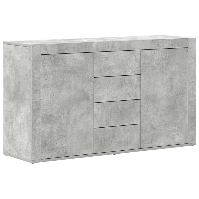 Credenza Grigio cemento 120 x 36 x 69 cm Legno multistrato 3333859